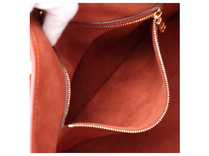 Louis Vuitton Neverfull Shopper Schultertasche aus Epi-Leder Rot - Ansicht 8