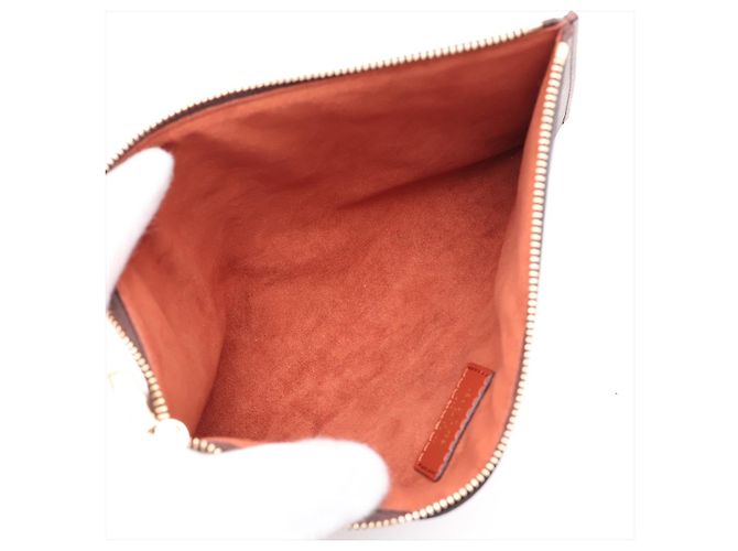 Louis Vuitton Neverfull Shopper Schultertasche aus Epi-Leder Rot - Ansicht 9