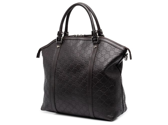 Gucci Large Microguccissima GG Charm Dome Satchel Schwarz - Ansicht 2
