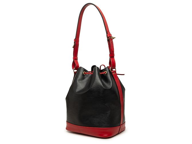 Borsa a secchiello Louis Vuitton Epi Bicolor Noe GM Nera - vista 2