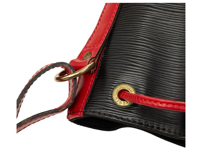 Borsa a secchiello Louis Vuitton Epi Bicolor Noe GM Nera - vista 6