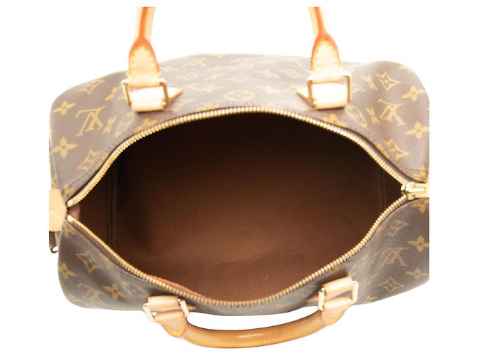 Bolso Boston Louis Vuitton Monogram Speedy 30 Marrón - vista 4