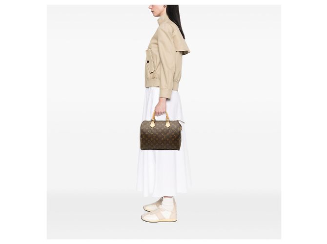 Bolso Boston Louis Vuitton Monogram Speedy 30 Marrón - vista 6