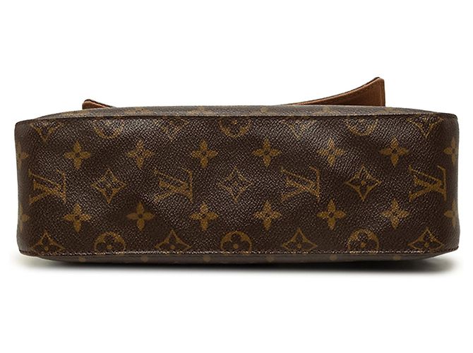 Bolso de hombro Mini Looping Monogram Louis Vuitton Marrón - vista 3
