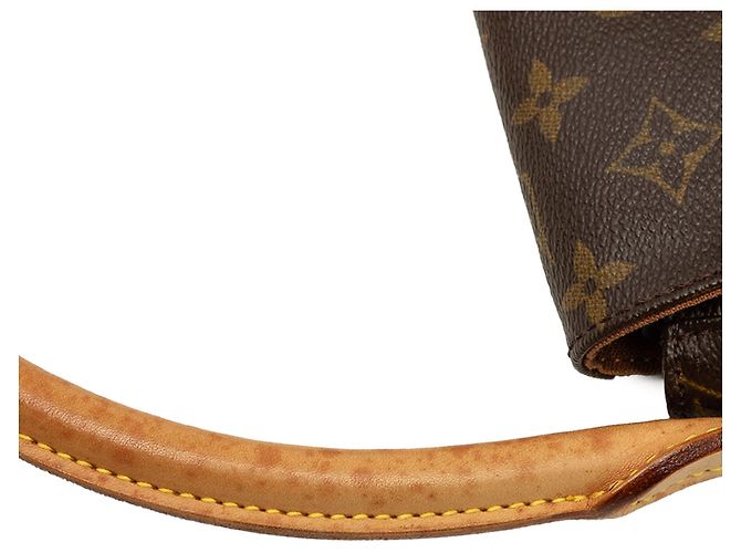 Bolso de hombro Mini Looping Monogram Louis Vuitton Marrón - vista 6