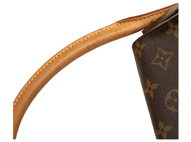 Bolso de hombro Mini Looping Monogram Louis Vuitton Marrón - vista 7