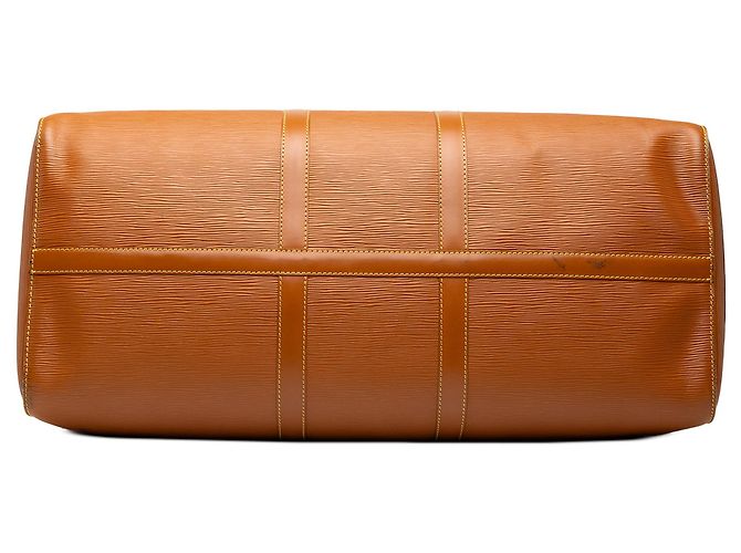 Borsa da viaggio Louis Vuitton Epi Keepall 55 Marrone - vista 3