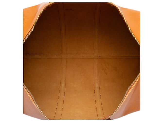Borsa da viaggio Louis Vuitton Epi Keepall 55 Marrone - vista 4