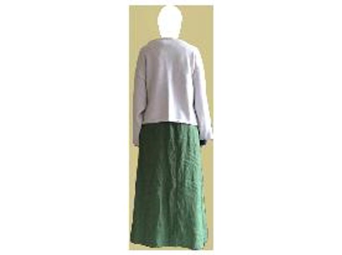 Autre Marque Pull en maille blanc avec motifs graphiques - vue 11