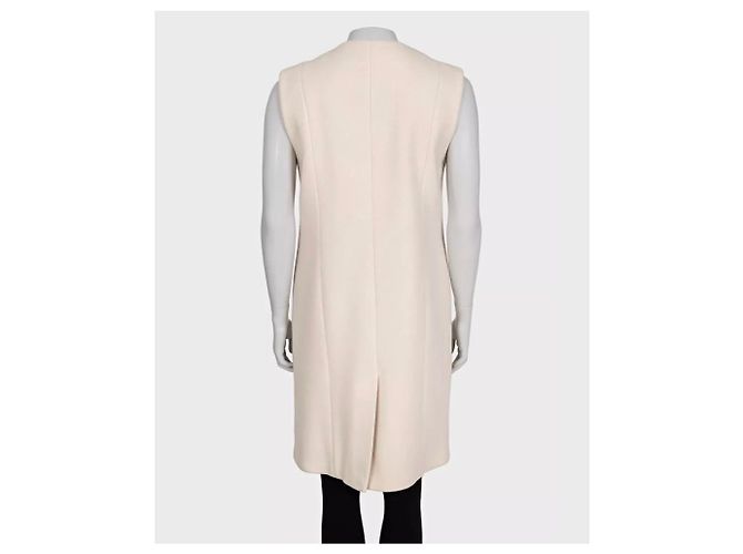 Chaleco largo blanco Roberto Cavalli Class - Talla M de segunda mano - vista 3