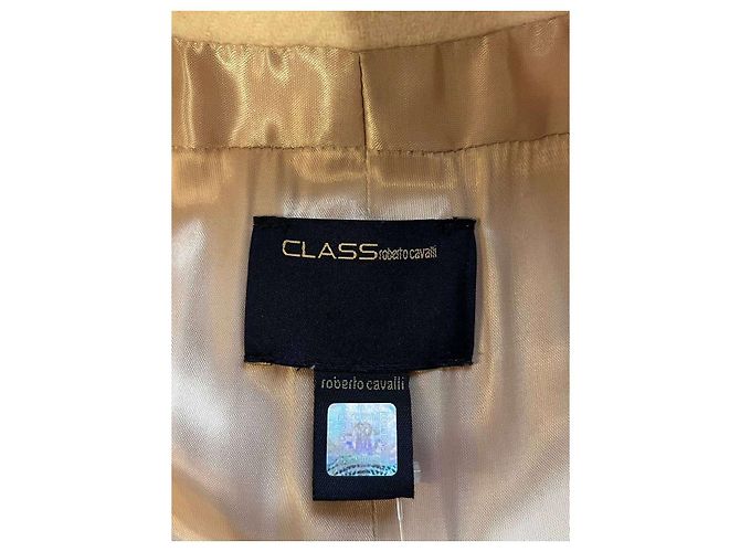 Chaleco largo blanco Roberto Cavalli Class - Talla M de segunda mano - vista 6