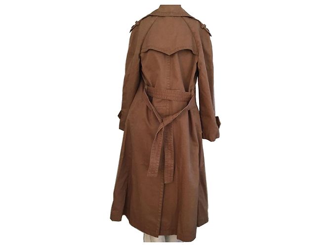 Gabardina Chanel de algodón beige - vista 5