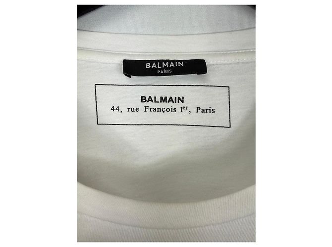 T-shirt Balmain Paris Logo - vista 2
