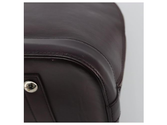 LOUIS VUITTON Bolso de Mano Epi Alma Purple Cassis M5280K LV Auth ep14652A - Jerrillo - vista 15