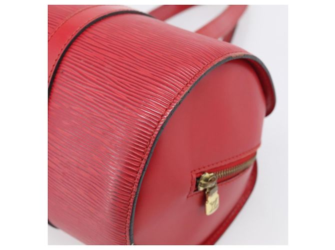LOUIS VUITTON Epi Soufflot Hand Bag Red M52227 LV Auth 212721 - Jerrillo - vista 16