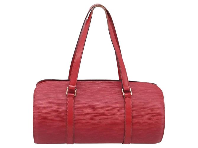 LOUIS VUITTON Epi Soufflot Hand Bag Red M52227 LV Auth 212721 - Jerrillo - vista 2