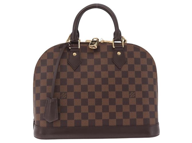 LOUIS VUITTON Damier Ebene Alma PM Hand Bag N53151 LV Auth 211233SAM - Jerrillo - vista 13