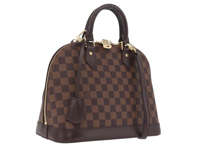 LOUIS VUITTON Damier Ebene Alma PM Hand Bag N53151 LV Auth 211233SAM - Jerrillo - vista 2