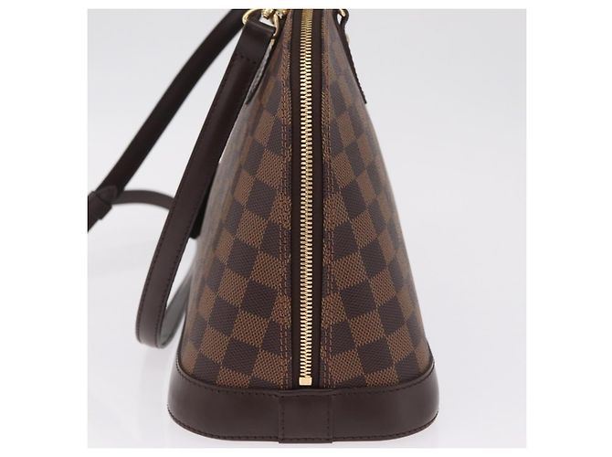 LOUIS VUITTON Damier Ebene Alma PM Hand Bag N53151 LV Auth 211233SAM - Jerrillo - vista 3