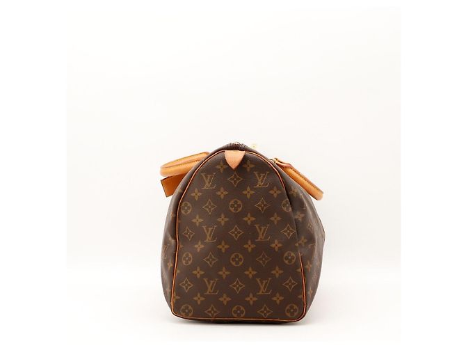 Mala de viagem Louis Vuitton Keepall 55 Monogram Canvas - vista 3