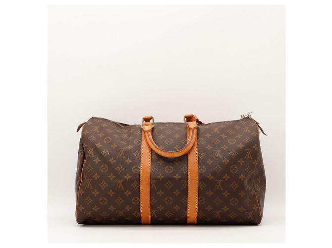 Mala de viagem Louis Vuitton Keepall 55 Monogram Canvas - vista 4