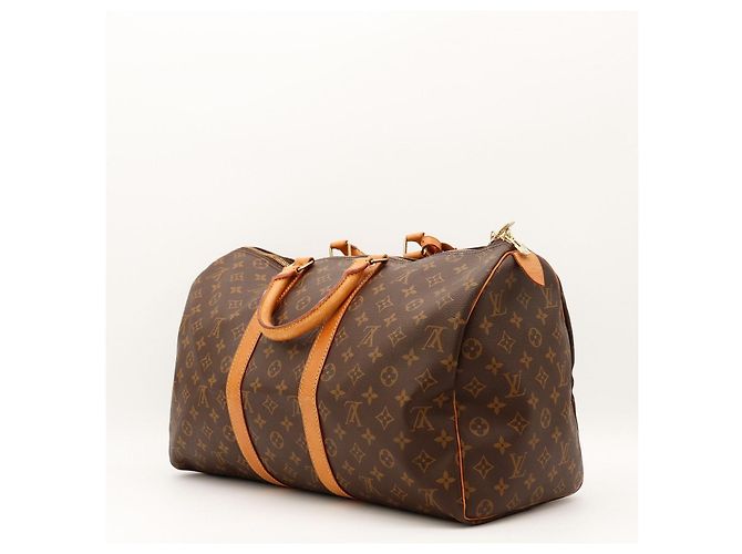 Mala de viagem Louis Vuitton Keepall 55 Monogram Canvas - vista 5