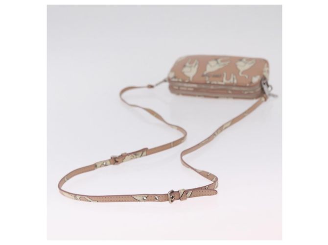 Miu Miu Shoulder Bag Leather Pink Silver Auth 211218A - Jerrillo - vista 7