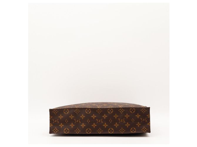 Sac Cabas Louis Vuitton Monogram en cuir marron - vue 5
