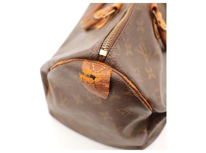 Louis Vuitton Speedy 30 Monogram Canvas Brown Handtasche - Ansicht 10