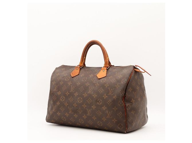 Louis Vuitton Speedy 30 Monogram Canvas Brown Handtasche - Ansicht 2