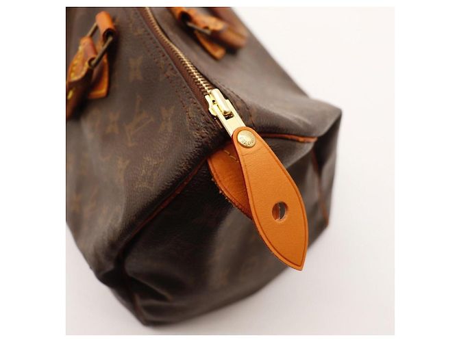 Louis Vuitton Speedy 30 Monogram Canvas Brown Handtasche - Ansicht 9
