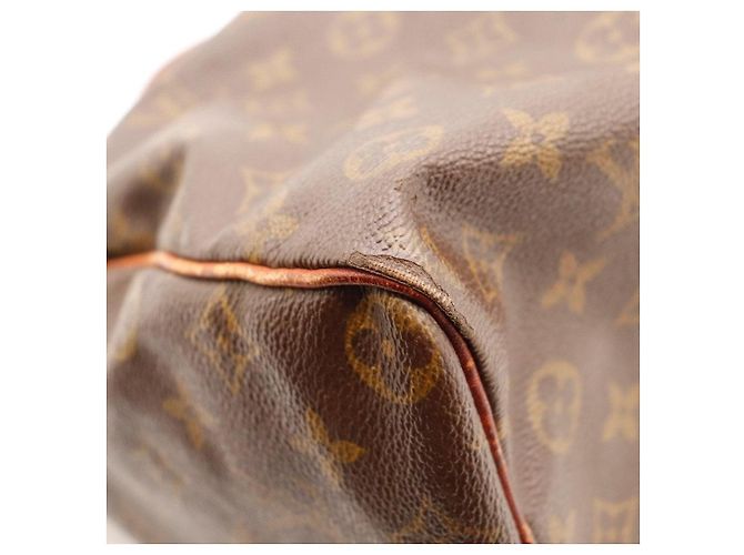 Louis Vuitton Speedy 35 Monogram Canvas Brown Handtasche - Ansicht 10