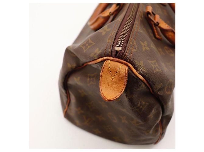 Louis Vuitton Speedy 35 Monogram Canvas Brown Handtasche - Ansicht 8