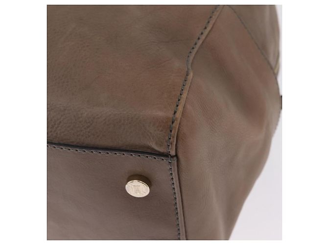 Céline CELINE Handtasche Leder Beige Goldfarben Auth BA16782 - Jerrillo - Ansicht 15