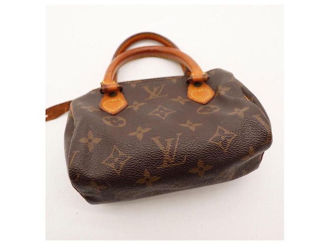 Bolso Louis Vuitton Speedy Nano monogram canvas leather - vista 7