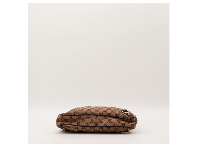 Bolso de hombro Gucci Monogram Canvas Marrón - vista 5
