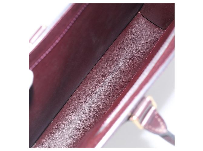 LOUIS VUITTON Taiga Sac Plat Hand Bag Acajou LV Auth 210365A - Jerrillo - vista 10