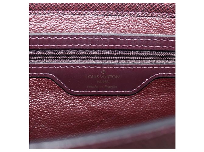 LOUIS VUITTON Taiga Sac Plat Hand Bag Acajou LV Auth 210365A - Jerrillo - vista 18