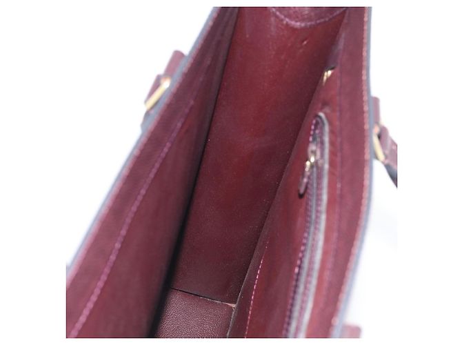 LOUIS VUITTON Taiga Sac Plat Hand Bag Acajou LV Auth 210365A - Jerrillo - vista 19