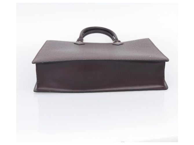 LOUIS VUITTON Taiga Sac Plat Hand Bag Acajou LV Auth 210365A - Jerrillo - vista 6