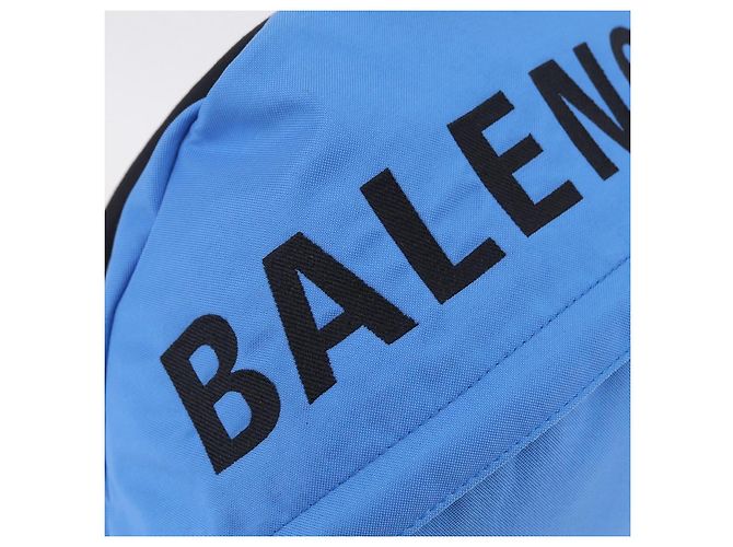 Balenciaga Backpack Canvas Blue Silver 507480 Auth ka6902A - Jerrillo - vista 17