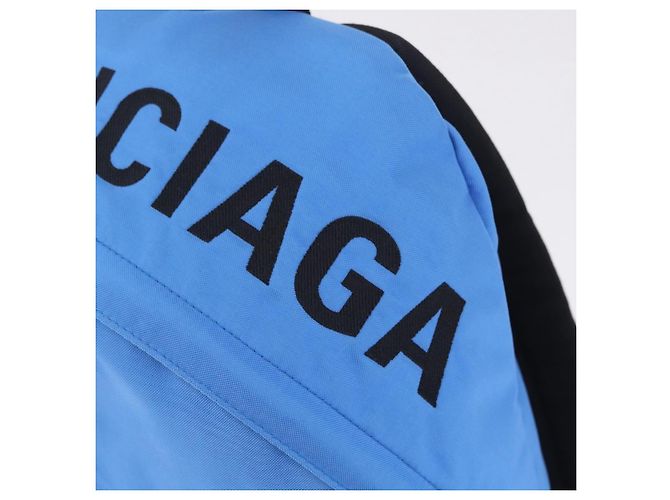 Balenciaga Backpack Canvas Blue Silver 507480 Auth ka6902A - Jerrillo - vista 19