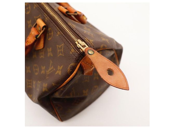 Borsa a mano Louis Vuitton Speedy 30 Monogram Canvas Brown - vista 7