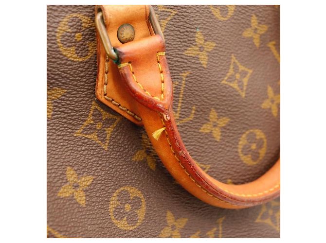 Borsa a mano Louis Vuitton Speedy 30 Monogram Canvas Brown - vista 9