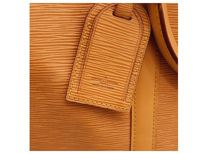 Louis Vuitton Keepall 45 Sac de voyage en cuir Epi - vue 10