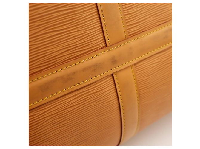 Louis Vuitton Keepall 45 Sac de voyage en cuir Epi - vue 14