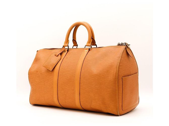 Louis Vuitton Keepall 45 Sac de voyage en cuir Epi - vue 2