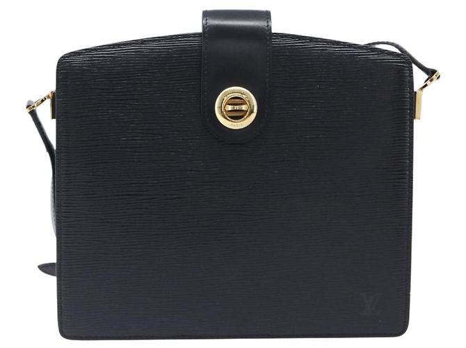 LOUIS VUITTON Sac à épaule Epi Capuchin Noir M52342 LV Auth 213361A - Jerrillo - vue 13
