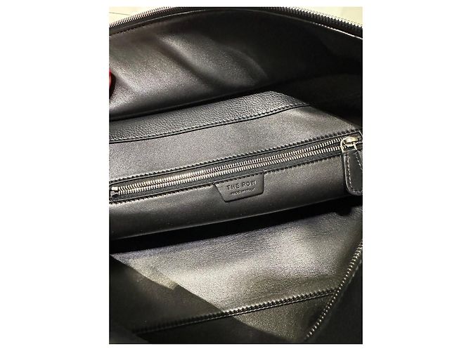The Row Borsa a tracolla Terrasse Small in pelle nera - vista 5