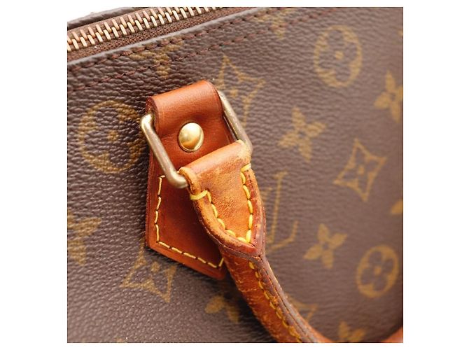 Bolso de mano Louis Vuitton Speedy 30 Monogram Canvas Brown - vista 11